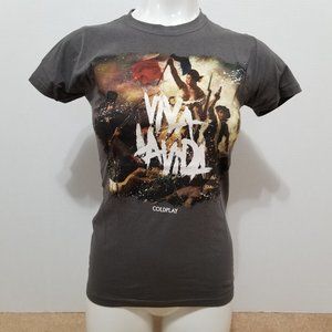 Coldplay shirt Medium Viva La Vida cover art graphic band merch